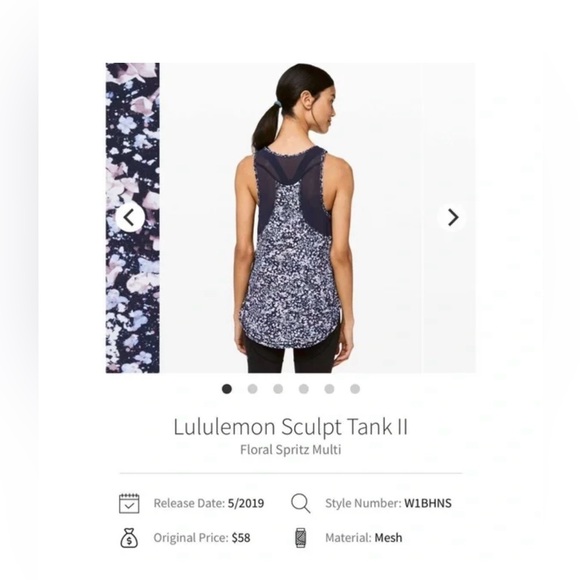 Lululemon tank - Picture 2 of 6